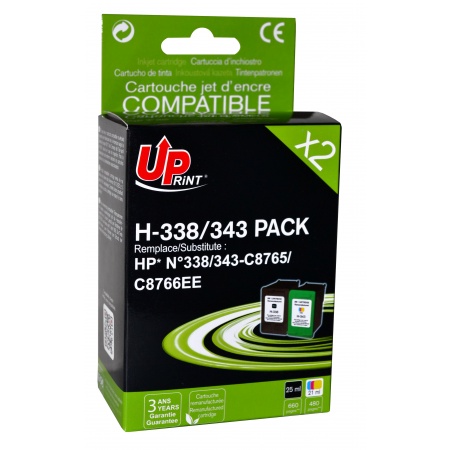 Cartouches Compatible hp 338-343