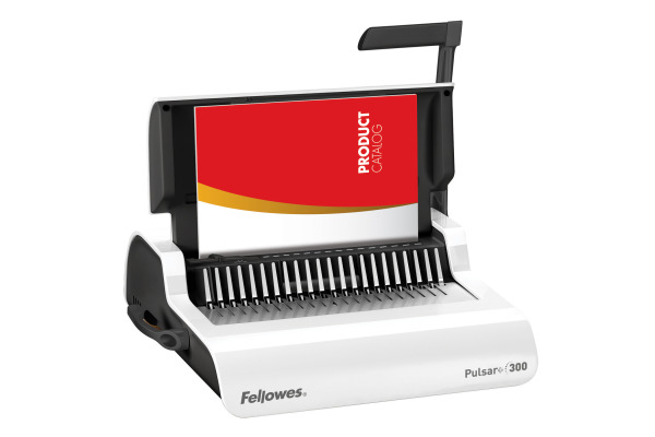 Perforelieuse plastique Pulsar +300, blanc/argent