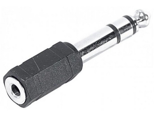 Adaptateur stéréo jack 3.5mm vers 6.35 mm