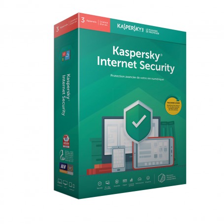 Kaspersky Internet Security 3 postes /1an