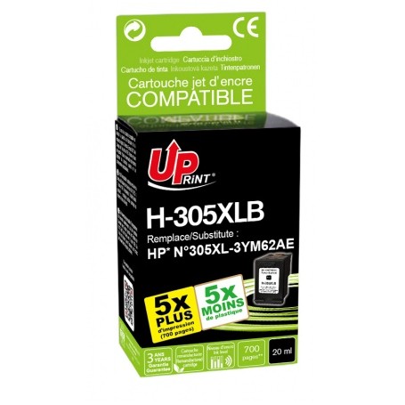 [uph305b] Cartouche compatible hp305 xl black