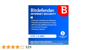 [CP_IS_5_241] Bitdefender Internet Security 2024 - 5 PC - Renouvellement 2 ans