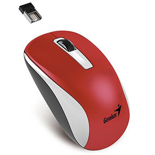 [souris13]  Souris sans fil Genius NX-7010 rouge