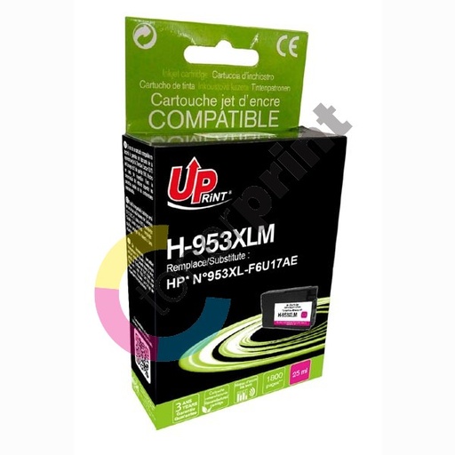 [uph953m] Cartouche compatible hp 953xl magenta