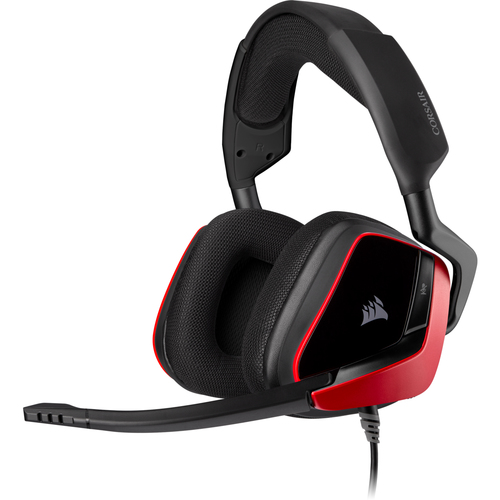 [CASQUE8] Casque CORSAIR VOID ELITE SURROUND 7.1 Surround Sound Rouge